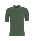 Poloshirt con struttura #verde