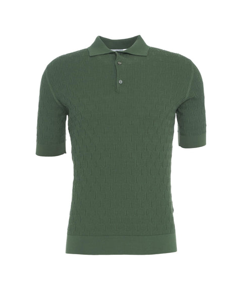 Poloshirt con struttura #verde