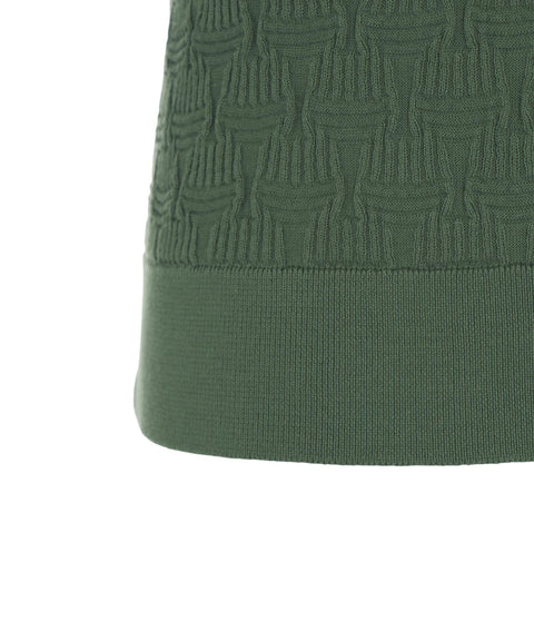 Poloshirt con struttura #verde