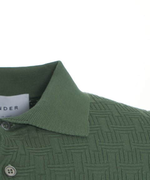 Poloshirt con struttura #verde