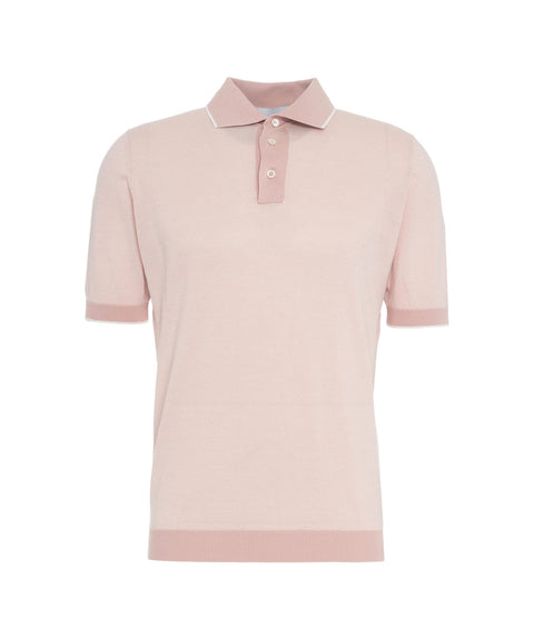 Polo in cotone #rosa