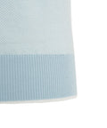 Polo in cotone #blu