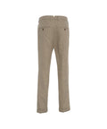 Pantaloni chino glencheck 'Lubruneu' #marrone