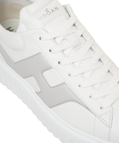 Sneakers 'H-Stripes' #bianco