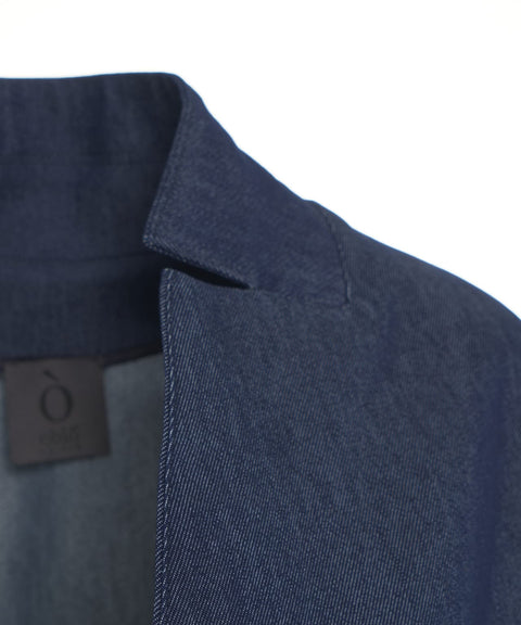 Blazer monopetto #blu