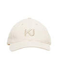 Cappello da baseball con logo ricamato #beige