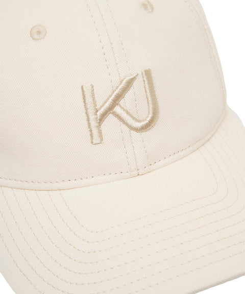 Cappello da baseball con logo ricamato #beige