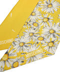 Foulard di seta con motivo #giallo