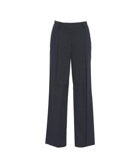 Pantaloni in lino 'Amelie' #blu