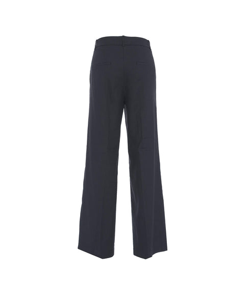 Pantaloni in lino 'Amelie' #blu