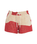 Frottee-Shorts 'Amber Dune' #rosso