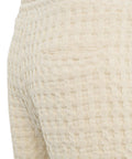 Pantaloncini in waffle 'Ecru Porto' #beige