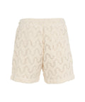 Pantaloncini all'uncinetto 'Atlas' #beige