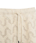 Pantaloncini all'uncinetto 'Atlas' #beige