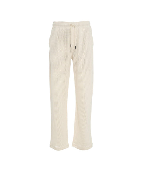 Pantaloni a rete 'Ecru Ayora' #beige