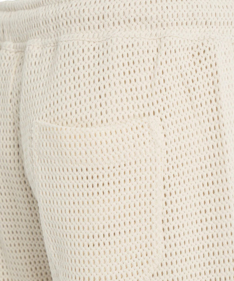 Pantaloni a rete 'Ecru Ayora' #beige