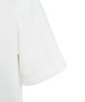 Camicia in terry 'White Cuba' #bianco