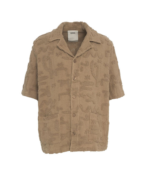 Camicia strutturata 'Cleo Varadero' #beige