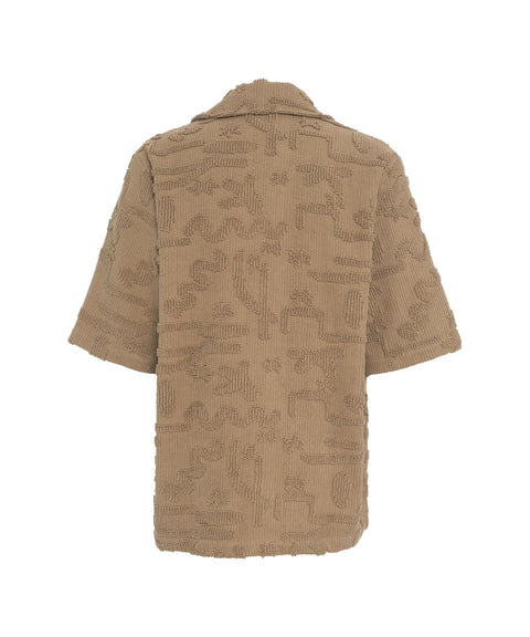 Camicia strutturata 'Cleo Varadero' #beige