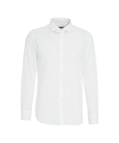 Camicia in cotone #bianco