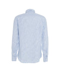 Camicia in lino #blu