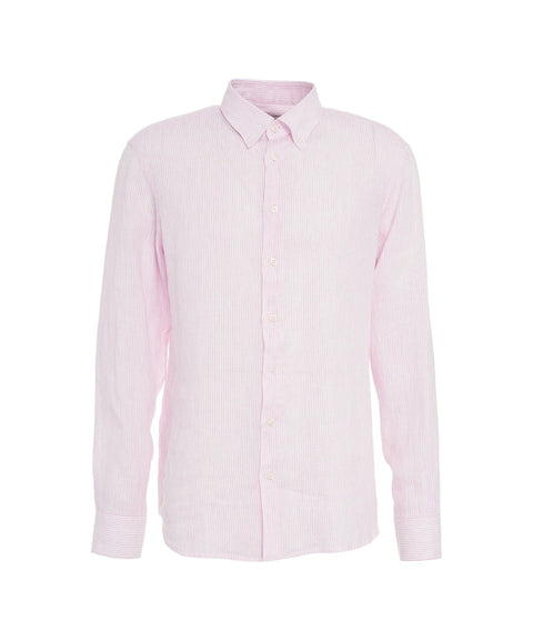 Camicia in lino #rosa