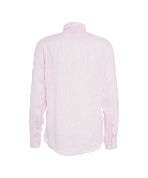 Camicia in lino #rosa