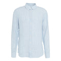 Camicia in lino #blu