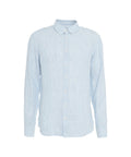 Camicia in lino #blu