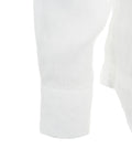 Button-down-Hemd aus Leinen #bianco