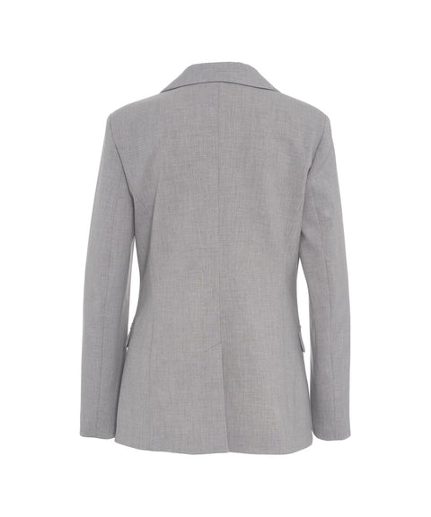 Blazer monopetto #grigio