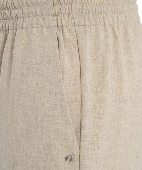 Pantaloni a gamba dritta #beige