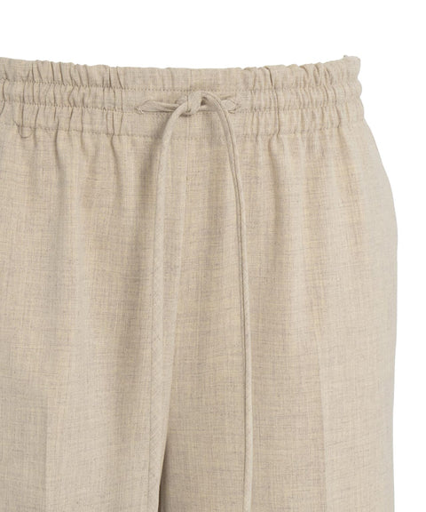 Pantaloni a gamba dritta #beige