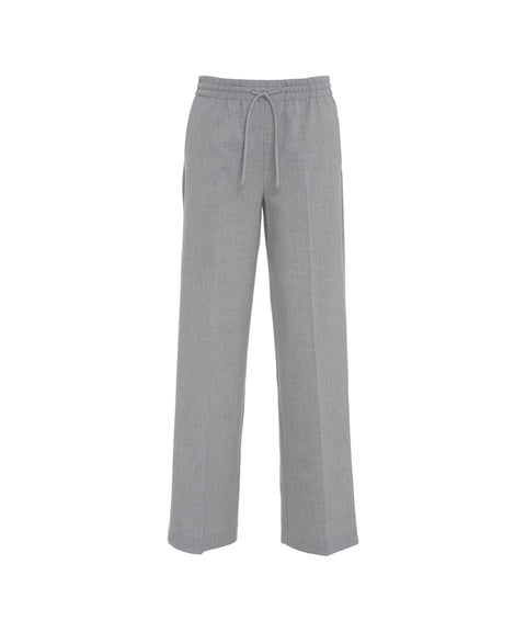 Pantaloni a gamba dritta #grigio