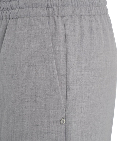 Pantaloni a gamba dritta #grigio