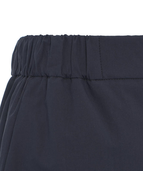 Culotte in cotone #blu