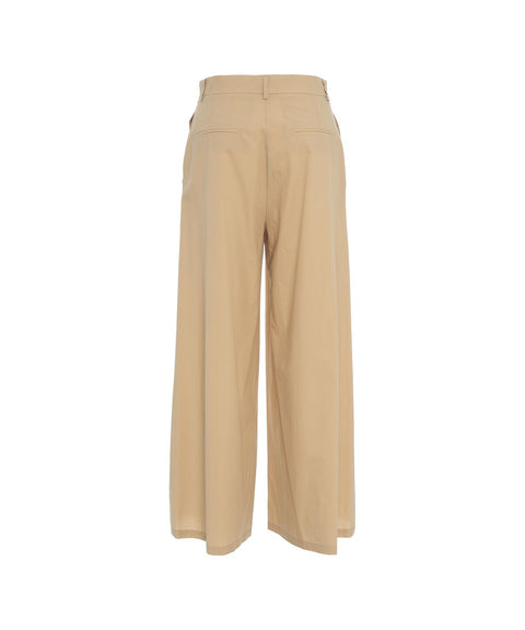 Culotte in cotone #beige