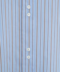 Camicia a righe #blu