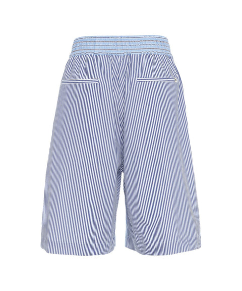 Bermuda in cotone #blu