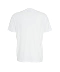 T-shirt con logo ricamato #bianco