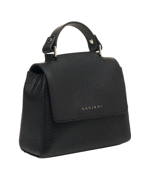 Borsa in pelle 'Sveva Soft Mini' #nero