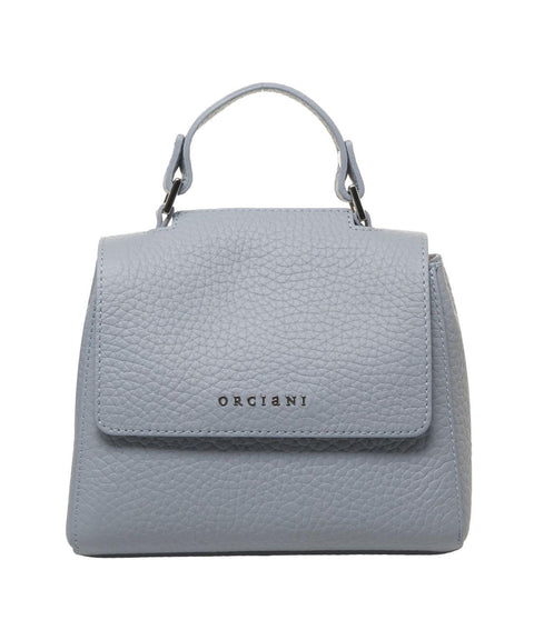 Borsa in pelle 'Sveva Soft Mini' #blu