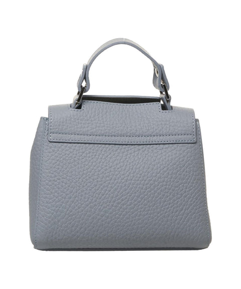 Borsa in pelle 'Sveva Soft Mini' #blu