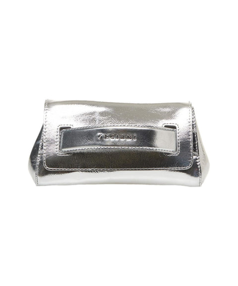 Clutch metallizzata 'Gossip Vanity' #argento