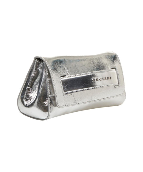 Clutch metallizzata 'Gossip Vanity' #argento