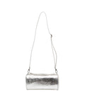 Bowling bag metallizzata #argento