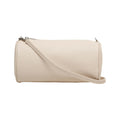 Bowling bag in pelle #beige