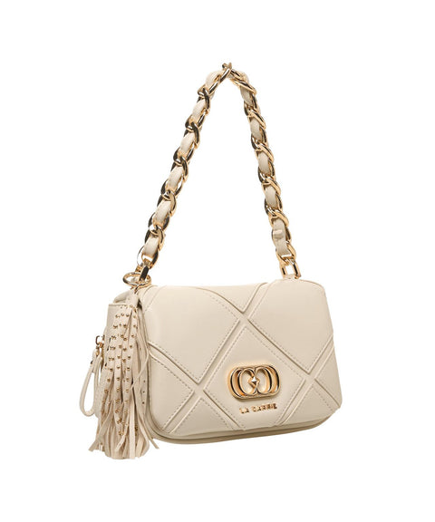 Borsa a spalla 'Isabel Small' #beige