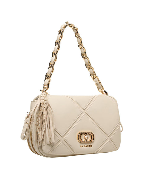 Borsa a spalla 'Isabel Medium' #beige