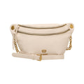 Marsupio con logo #beige